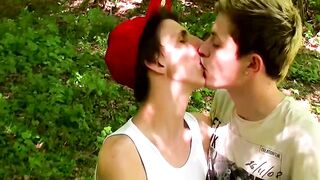 Twinks In The Woods - Scene #1 (Blowjob & Anal) with Skyler Blue And Jesse Jenks