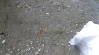 Japanese Bladder Relief - Daring Girls Emptying Their Bottles Outdoors