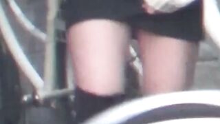 Exotic Japaneseness - Hot Bombshell Stripping Down To Reveal Hidden Panties