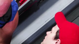 Locker Room Sex Adventure - Coach Killian Knocks Out Student With Big Dick
