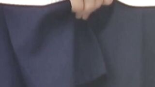 Exotic Japanese Bombshell Fingers Her Wet Pussy in Secluded Forest