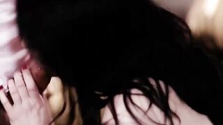 Rimjob Riding - Big Dick Cowgirl Fucked Hard By Black Guy With Huge Load On Ass