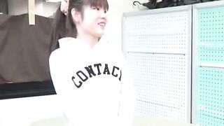 Japanese Cuties - Peeing in Containers With Hot Babe Yui Honoka