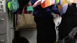 Myra-Moan" - Busty Blonde Teen Gets Arrested For Shoplifiting And Fucked Hard By Cop In Jail Cell POV Style!