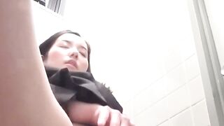 Solo Squirt Session - Hot Bombshell Masturbates to Orgasm