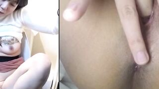 Japanese Bombshell Plays with Herself - Sex Toy Exploration