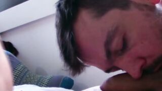 Bodhi Rains Gets Covered In Thick Loads From Above - POV Blowjob & Facial