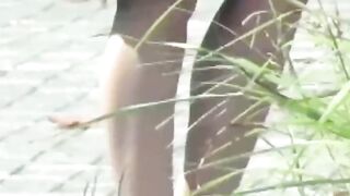 Exotic Japanesee - Busty Hottie Explores Nature's Call Of Duty