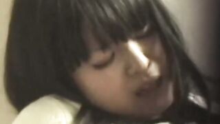 Exotic Hidden-Cam - Busty JAV Teen Facesitting on Top of Older Guy