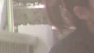 Exotic Peeping Tom Captures Wet-Skirted Bubble Teen Peeing On Stairs