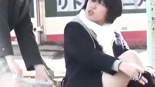 Japanese Teen's Private Piss Session - Up Close & Personal