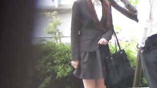 Japanese Outdoor Fetishes - Bold Girls Peeing In Public Places