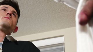 Step-Daughter's Hot Blowjob & Hardcore Fucking on Father's Day with Stepfather - Ryder Owen