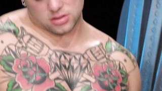 Alexander Gustavo Riding Hard On Top Of Hunk Sebastian Kross In Reverse Cowgirl