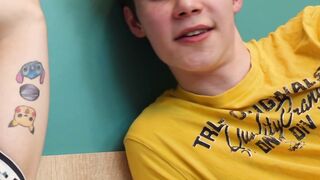 Bareback Bros - Hot Twinks Fuck Raw in Bedroom