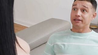 Hot & Horny MILF Fucks Her Friend's Son in His Bedroom