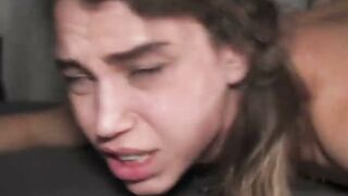 Teen Throat-Fucking Triple Blowjob - Old Man Fucks Three Hot Babes In A Wild Orgy!