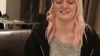 Student Slut Carly Rai Gets Her Pussy Stretched By A Big Dick - POV