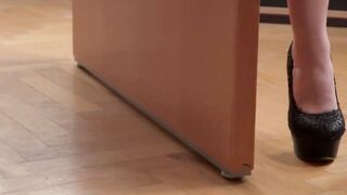 Diana Riu's Throat Fucked Hard - Deepthroating Blowjob POV with Facial