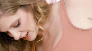 Big tits stepmom fucking lesbian stepdaughter with strap on