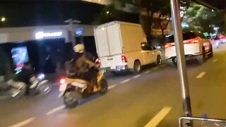 Thailand Teen's Wild Ride Home - Exotic Blonde Babe Gets Fucked Hard