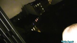 Outside Agent Amazingly Bombshell Blonde with Amazing Arse Boned on a