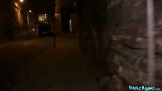 Outside Agent Amazingly Bombshell Blonde with Amazing Arse Boned on a