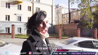 Risky Anal Sex with Facial Cum Walk - Outside Agent Pickup Russian