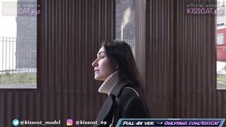 Risky Anal Sex with Facial Cum Walk - Outside Agent Pickup Russian
