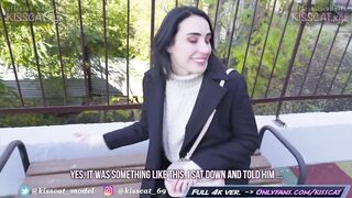 Risky Anal Sex with Facial Cum Walk - Outside Agent Pickup Russian