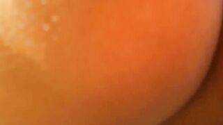 Candid big fat booty dark haired inside tiny bikini at the