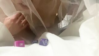 How Mommy Lost her Virginity...wedding Night mom Fun with Toys and Orgasms