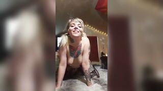 Tatted Hoe Gets Pounded doggy style