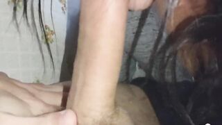 Perfect Oral Sex Makes him Cum inside my Mouth - Oral