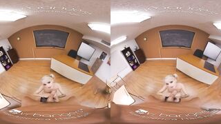 VR BANGERS Crazy little College Women Offers her Butthole for better Grades
