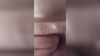 Skank Touches her Vagina and Pees to Taste
