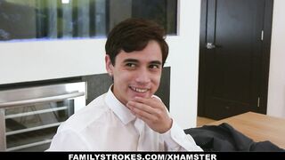 Vulgar Stepsis Fucks Brother Before Prom Night