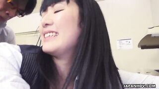 Japanese secretary, Yui Watanabe got banged!, uncensored