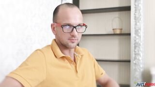 goddess Russian 19 year mature Sonya plowed with facial