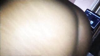 Irresistible Hottie tight african cunt getting big strokes nice melons