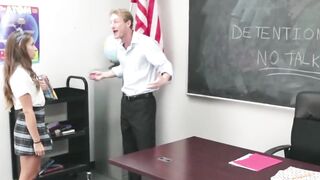 Hand Job Thin High School 19 Year Old Plowed to Orgasm by Professor