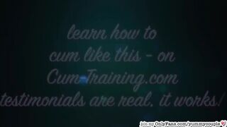 Cum On Titties Cumpilation - Long Multiple Cumshots - YummyCouple