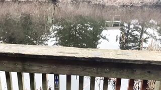 Succulent Ass Wedgie On Cougar Outdoors Place