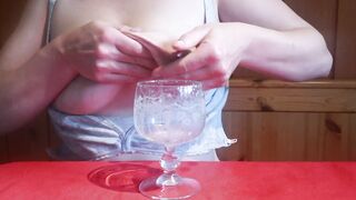 Swallow my own Breast Milk to Start the Day off