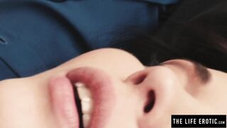 Adorable 19 Year Old Fucks her Goddess Mistress with a Long Vibrator