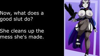 [FayGrey] Raven Trains you to be a Cumslut Pt. two