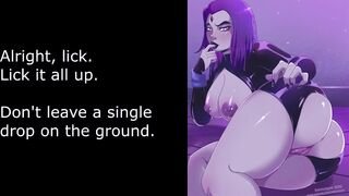 [FayGrey] Raven Trains you to be a Cumslut Pt. two
