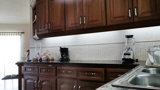 Cooking Skank - Beauty African Cook and Fucked inside the