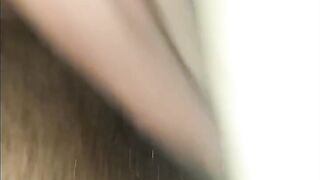 18 Year Old Squirts on my Rock Rough Penis