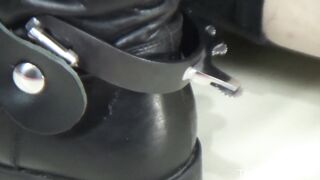 Trampling by Biker Girlfriend Clarissa